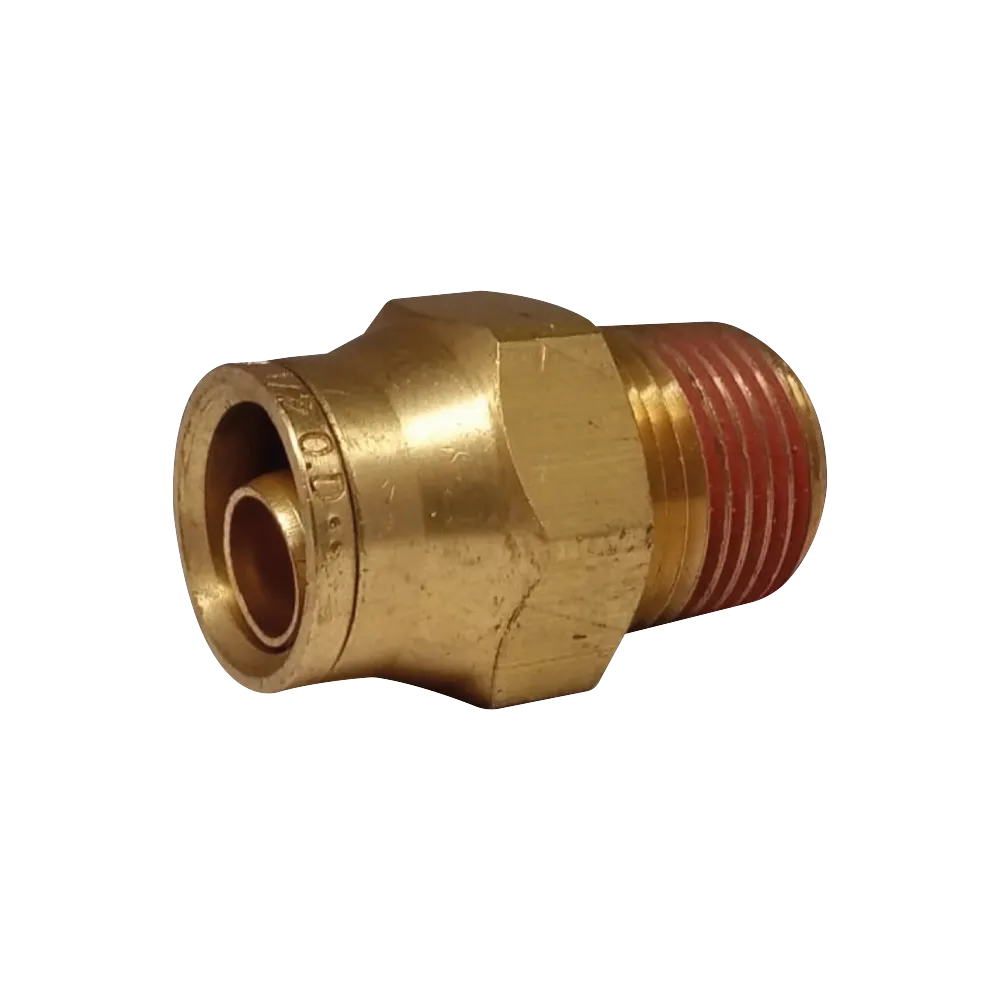 Conector Macho Push In 1/4 a 1/16