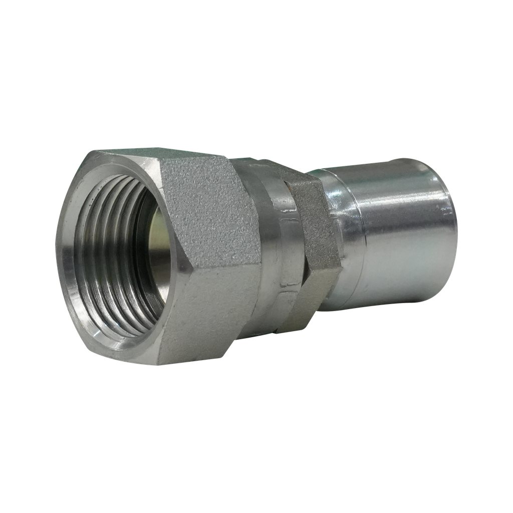 [TF040-1014] HEMBRA JIC CRIMPABLE UNA PIEZA 10-10 P/MANG TEFLON