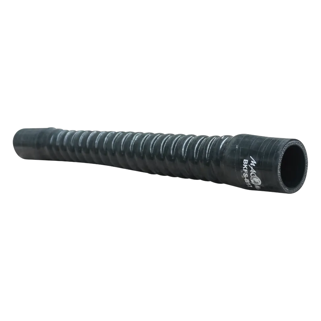 [BKFS-C19] MANGUERA FLEXIBLE DE SILICON 1 3/4" X 19" DE LARGO NEGRO