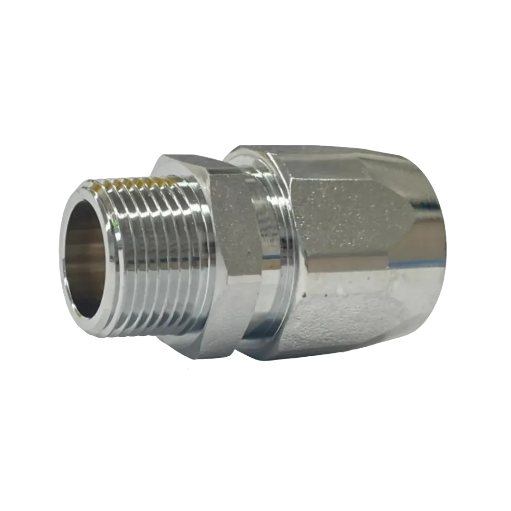 [FUEL-FIX-250] ACOPLAMIENTO FIJO REUSABLE P/MANG DE BOMBA DE GASOLINA 3/4 NPT