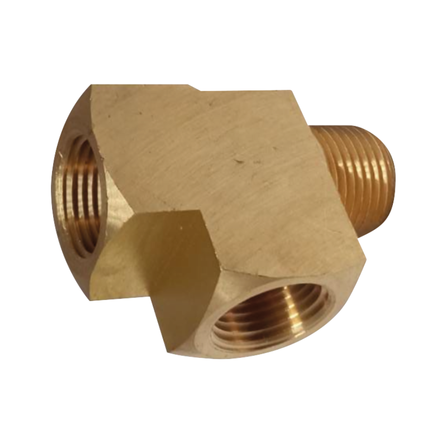 [R-127B-02] Tee con Macho Lateral 1/8