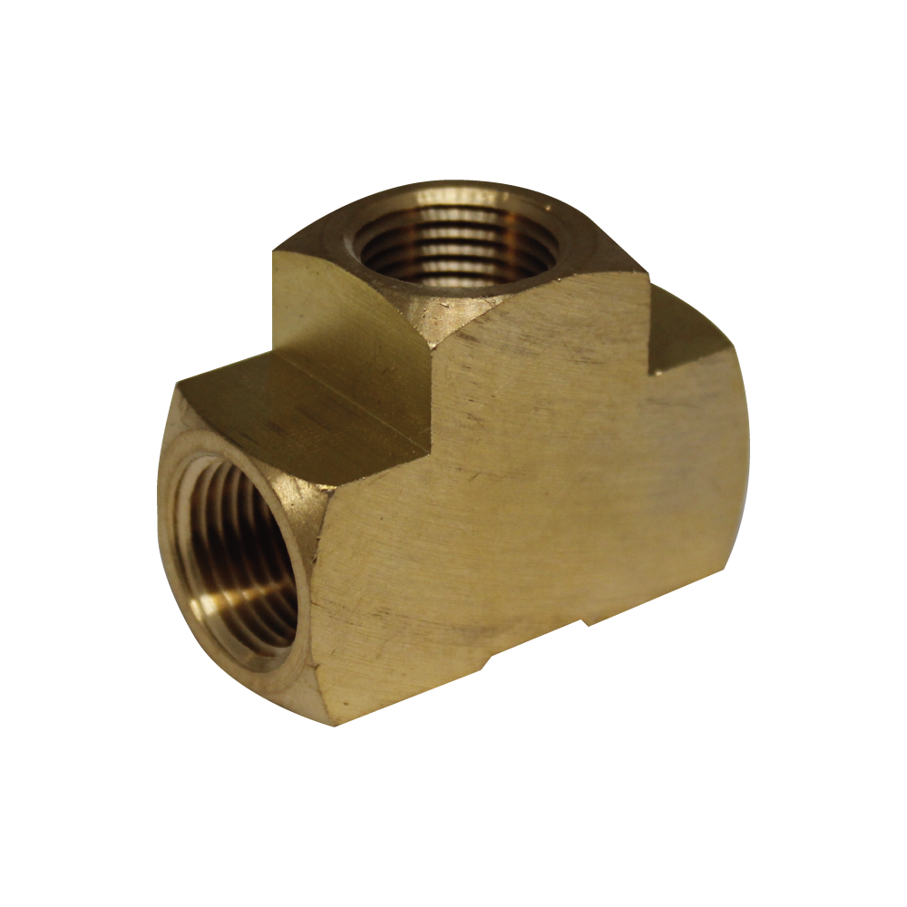 [R-101B-02-EX] TEE NPT 1/8 X 1/8 X 1/8  EXTRUIDA