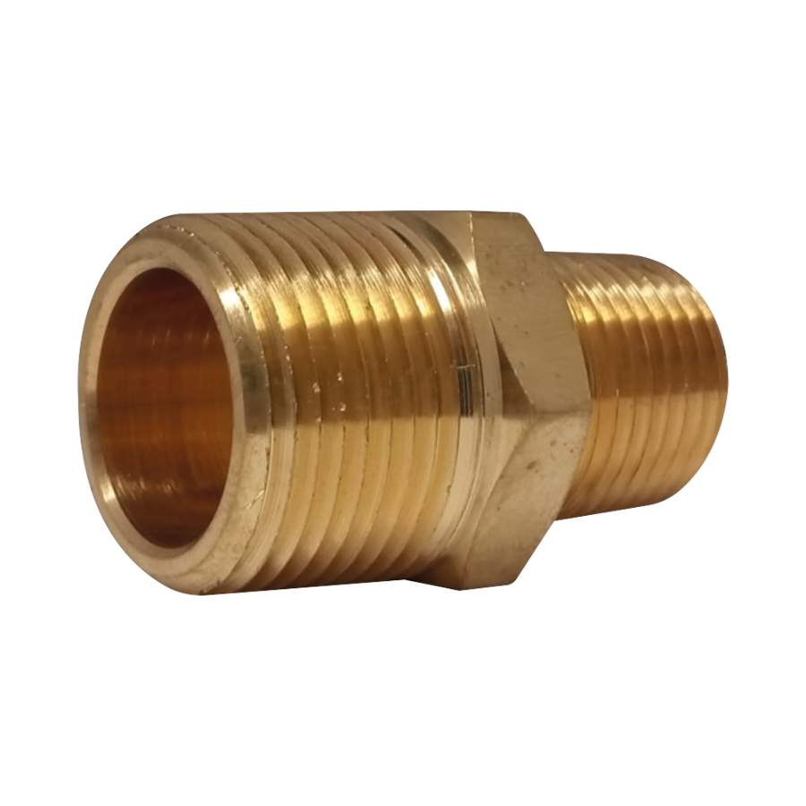 [R-123B-08-06] NIPLE HEXAGONAL  REDUCTOR 1/2 A 3/8