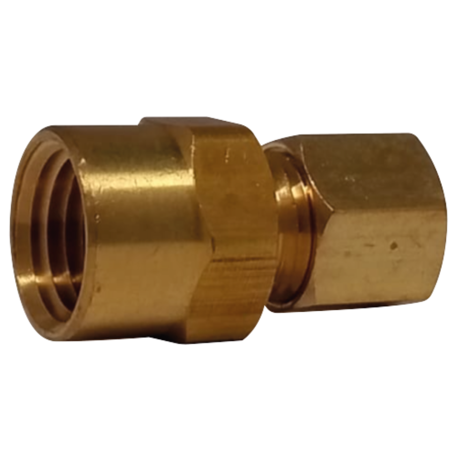 [R-66F-06-08] Conector Hembra Para Compresion 3/8  1/2