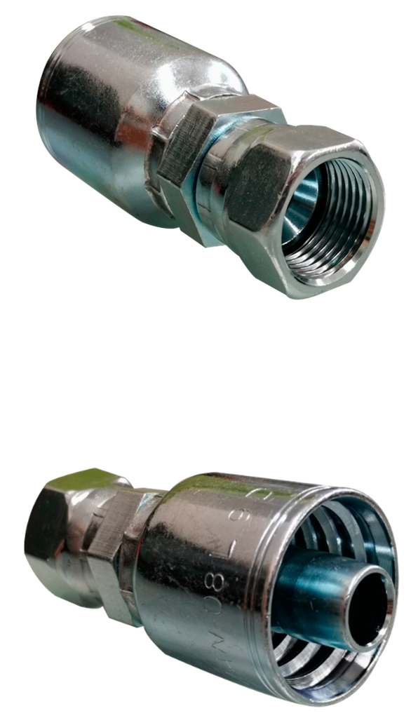[K2040-0812] HEMBRA JIC 8-8  P/2 TRENZAS