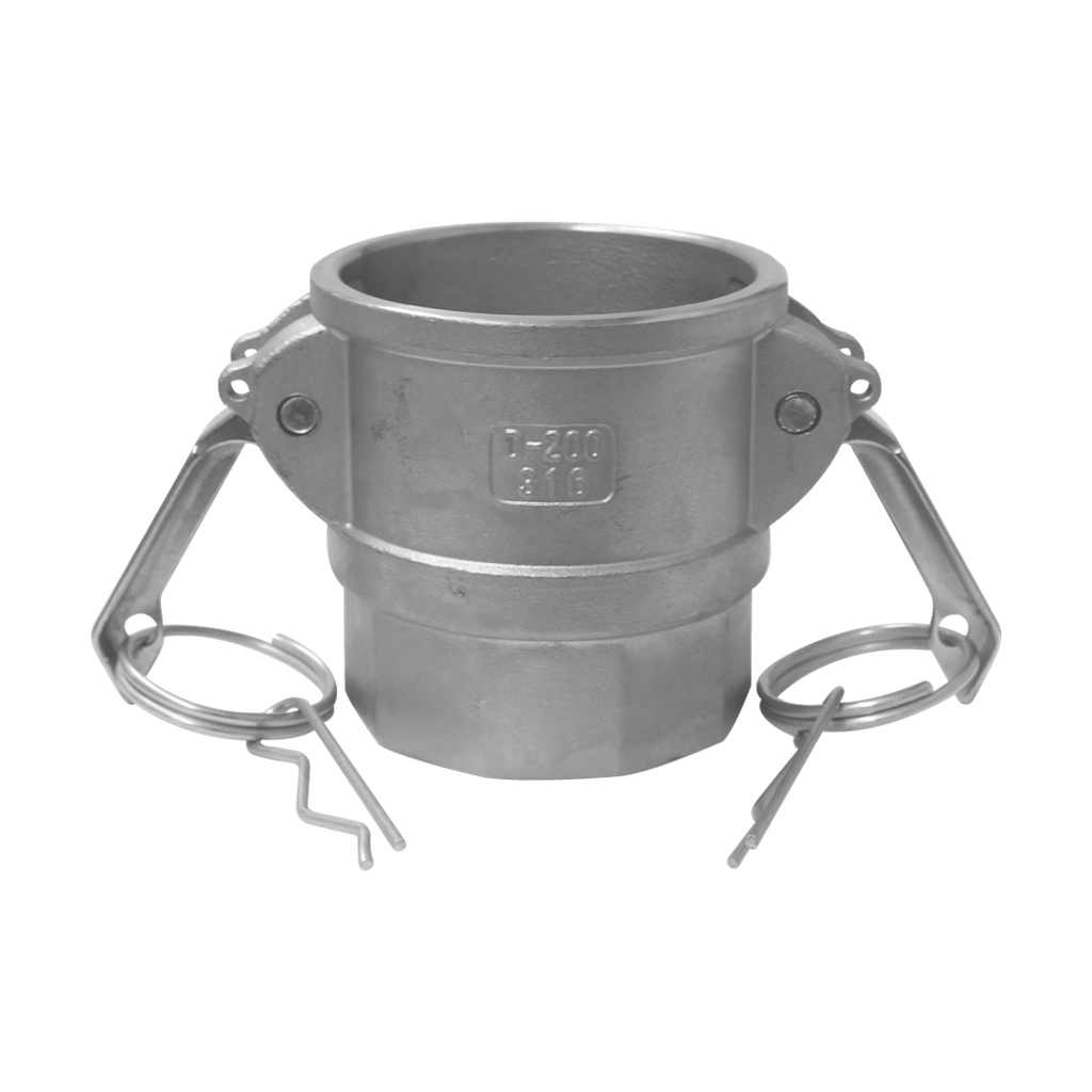 [SS304-D075] Camlock Acero Inoxidable 304 parte D de 3/4"